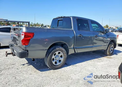2017 Nissan Titan S z USA, uszkodzony, nr VIN 1N6AA1EJ5HN506489